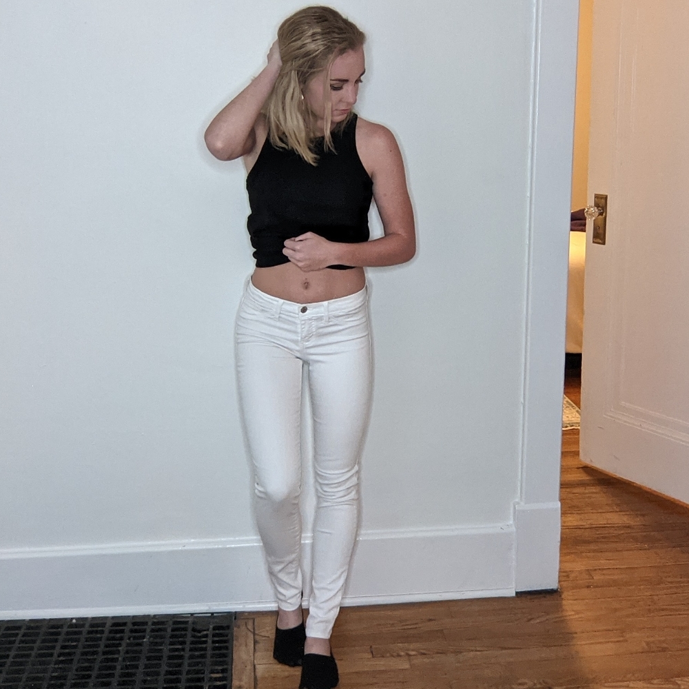 White jeans 🤍